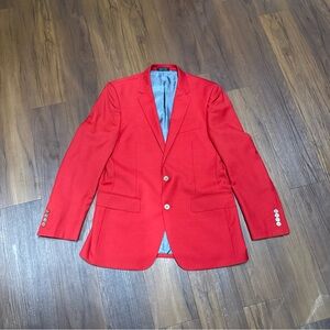 Tiglio Luxe Modern Fit 100% Wool Novello Blazer Size 40 R